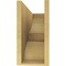 Ekena Millwork 7"W x 21"D x 14"H Classic Ridgewood Rough Cedar Woodgrain TimberThane Corbel, Primed Tan CORUR07X21X14RIDRCPR - alternate 2